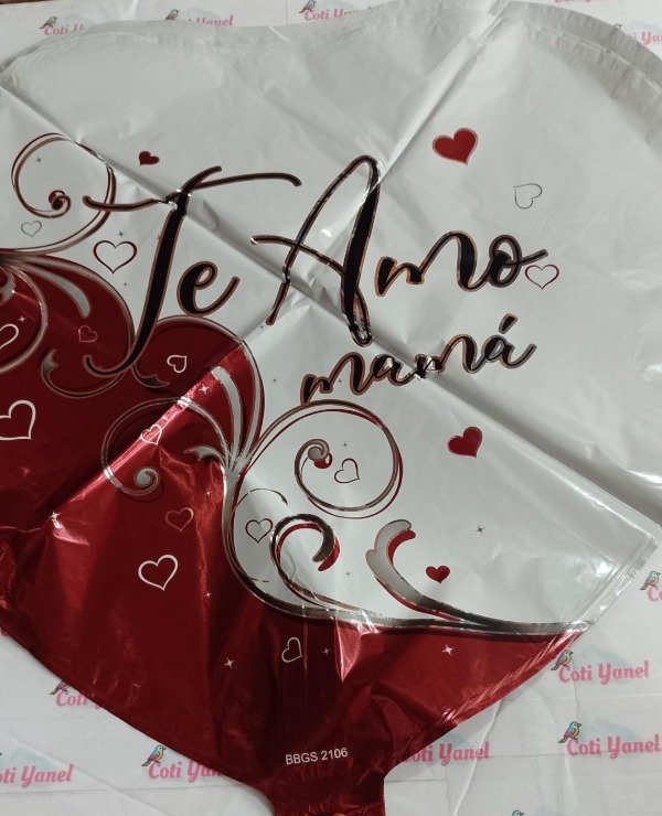 Producto - Globos Feliz dia Mamá 45cm - 3
