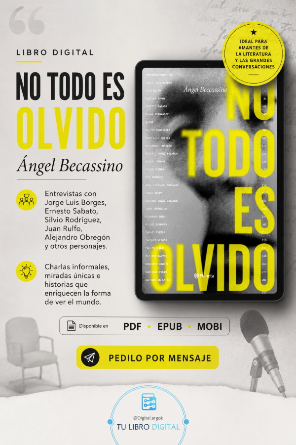 Producto - NO TODO ES OLVIDO ÁNGEL BECASSINO