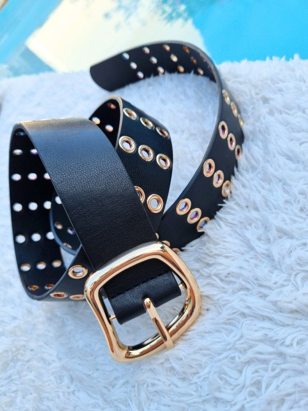 Producto - CINTO ARANDELAS MINI DORADAS