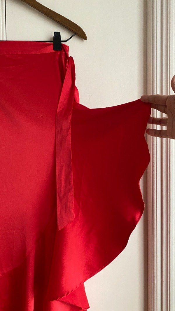 Producto - Falda estilo flamenco raso Talle 36 - 2