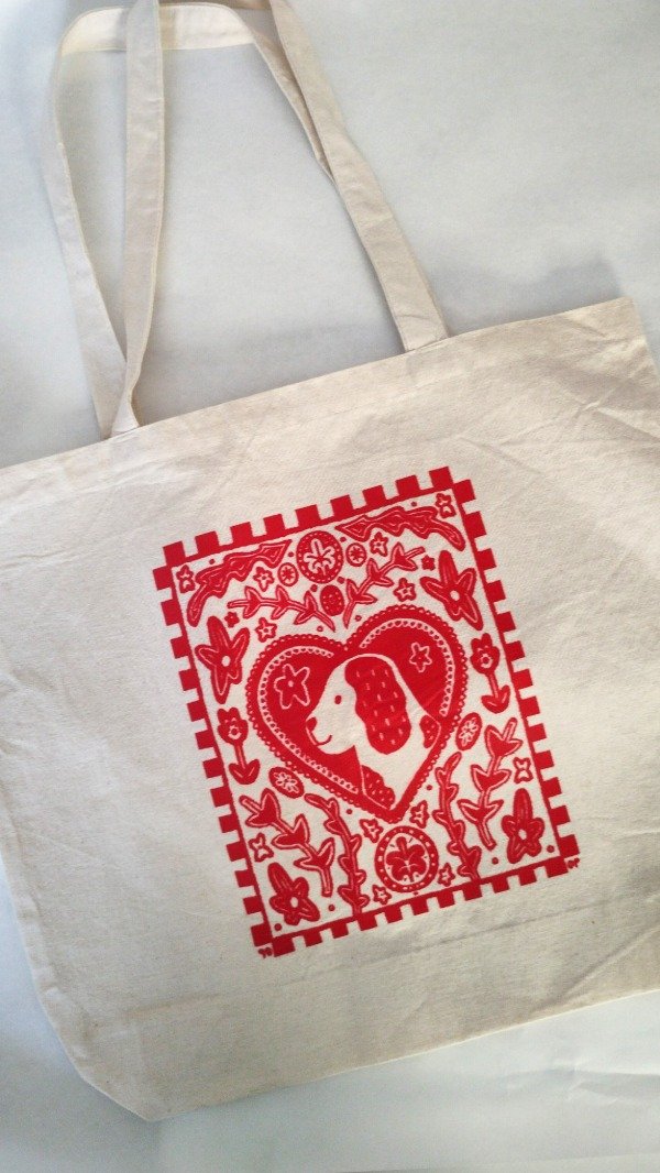 Producto - Bolsa Tote bag Perrito