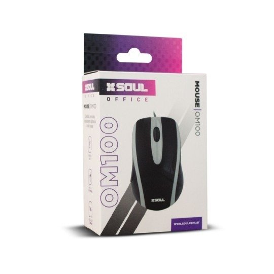 Producto - SOUL MOUSE OFFICE M100 VARIOS COLORES
