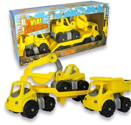 Producto - SET DURAVIT CAMIÓN TRAILER + FRONTAL + RETRO EXCAVADORA