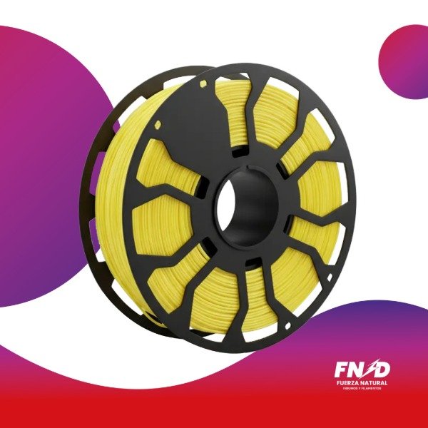 Producto - Filamento PLA Hellbot Amarillo V2 Ecofila Pla Lock 1.75mm. 1KG