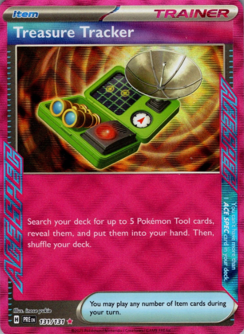 Producto - Treasure Tracker - 131/131 - Prismatic Evolutions - Holo