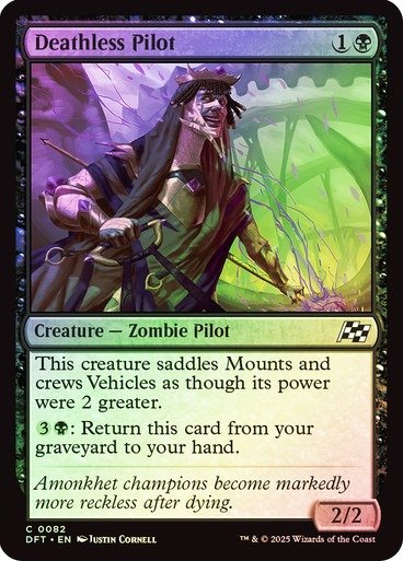 Producto - Deathless Pilot Foil  Aetherdrift