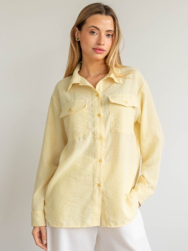 Producto - Camisa Bolsillo Tapa Lino Maui (Art. 5820)