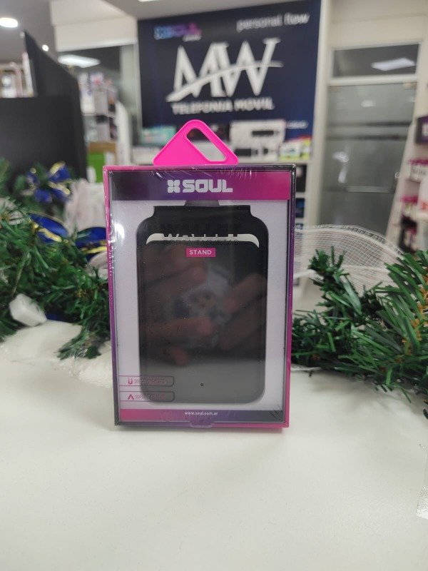 Producto - Wallet Magnetico con Soporte Soul WAL-MAG02NE