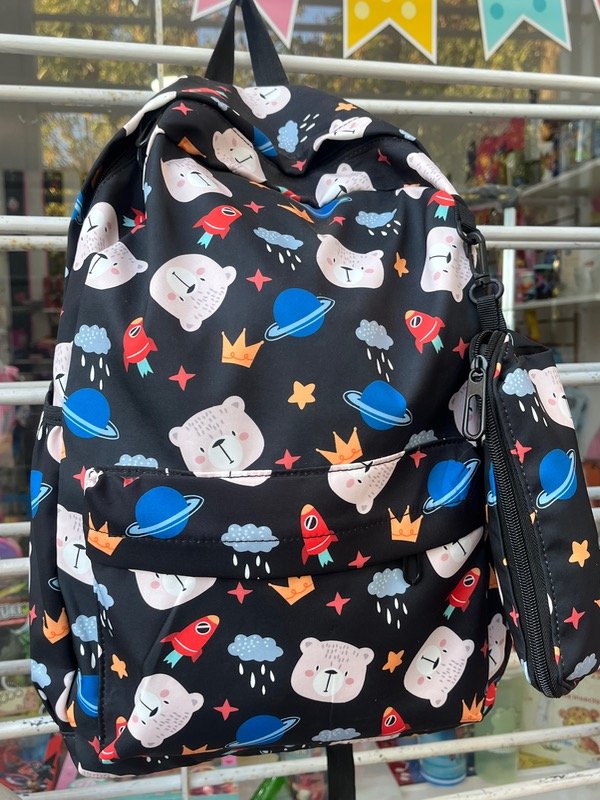 Producto - Mochila ositos con cartuchera