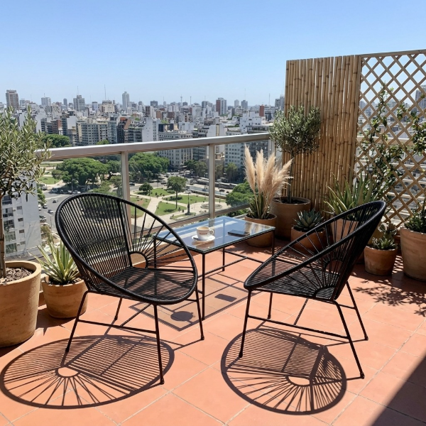 Producto - Juego de jardín (2 Sillas Capri + 1 Mesa) - 3