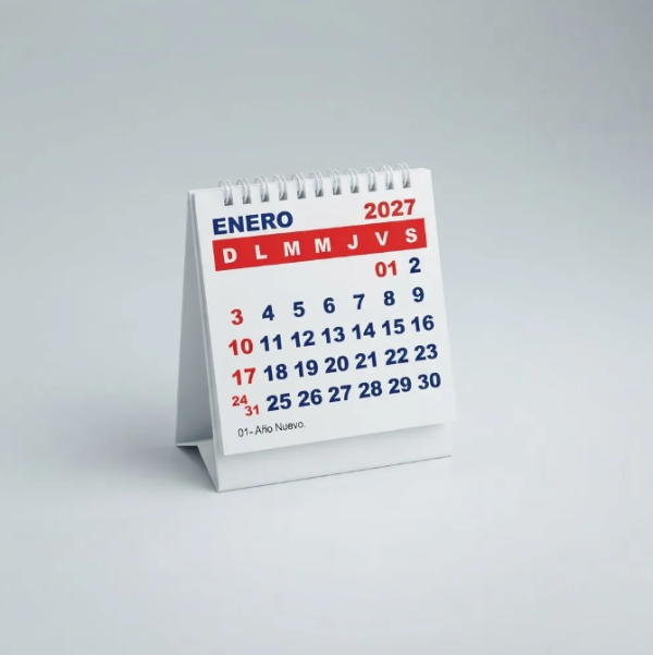Producto - Kit Imprimible Calendarios Mignon 2027 Almanaques Editables - 4