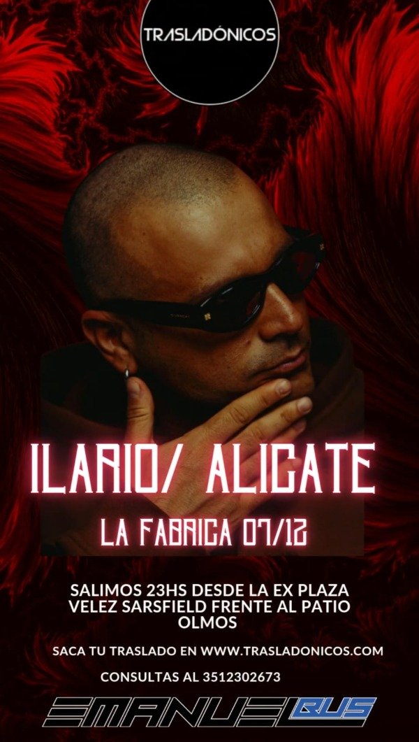 Producto - ILARIO/ ALICANTE LA FABRICA 07/12