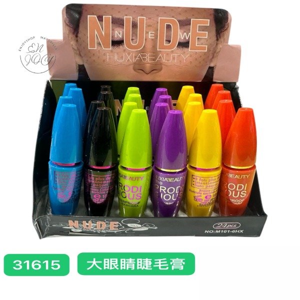 Producto - CAJA X24 Máscara De Pestañas Rimel NUDE 31615
