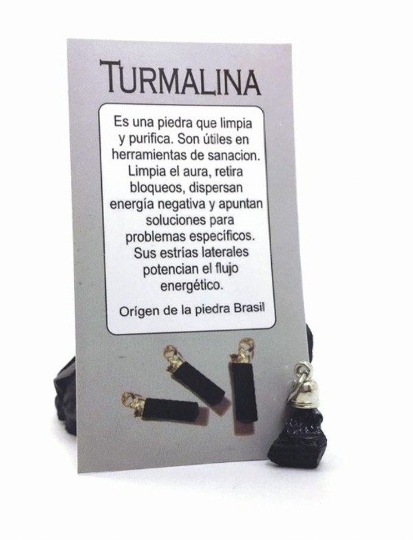 Producto - Dije Turmalina Negra  3cm - 0