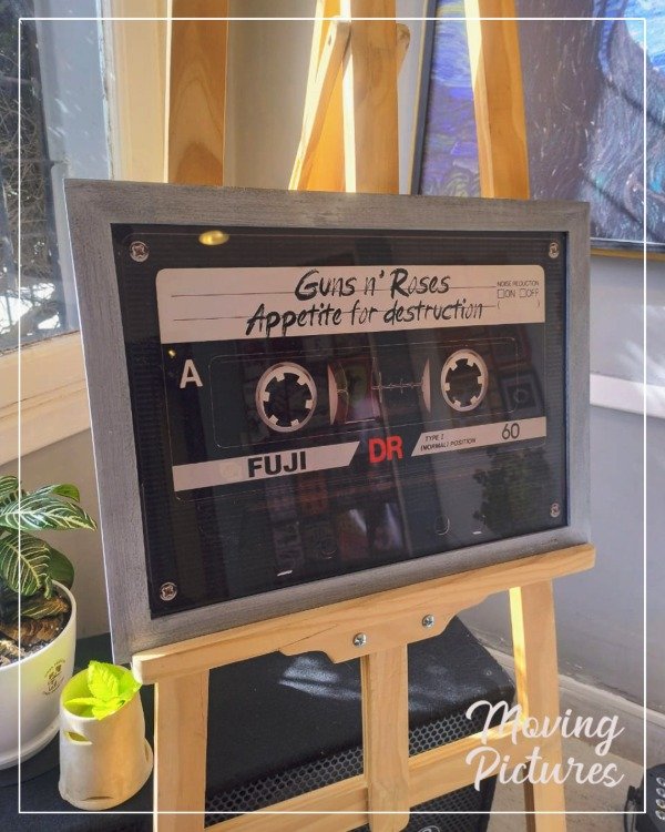 Producto - Cuadro Cassette Guns N' Roses Apettite For Destruction
