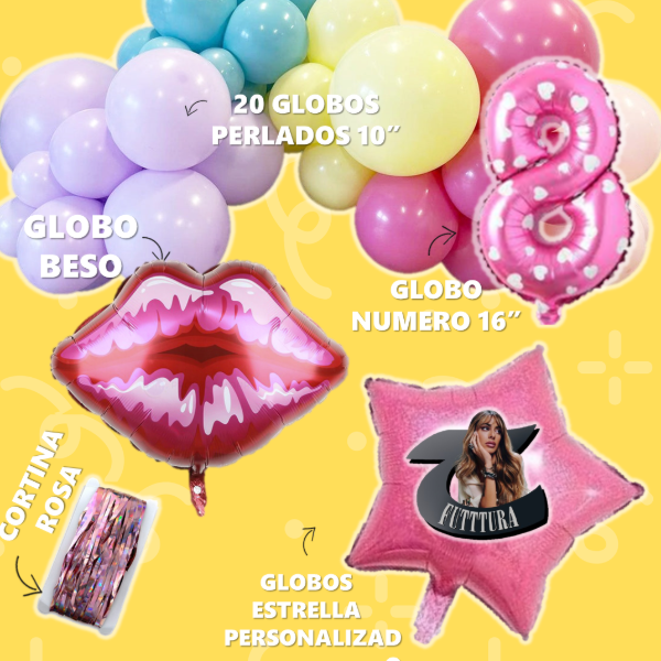 Producto - COMBO GLOBOS TINI