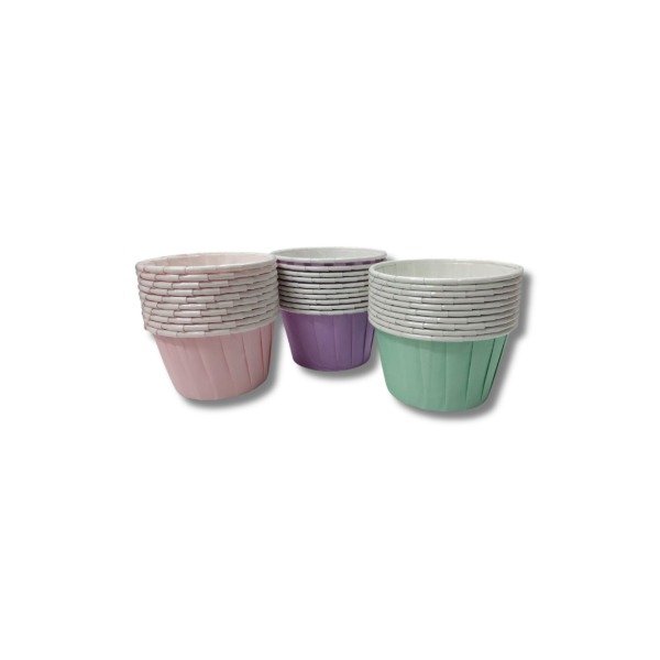 Producto - Cupcake redondos colores pastel