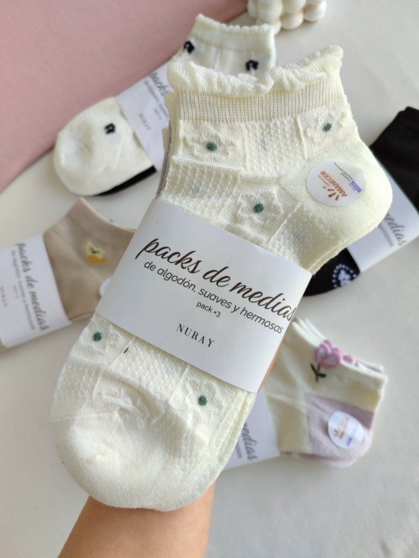 Producto - Pack x3 medias grises