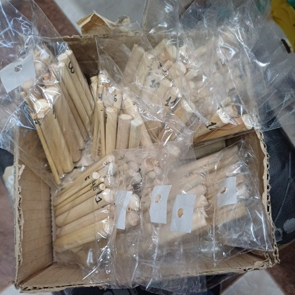 Producto - 10 set de punzones de madera