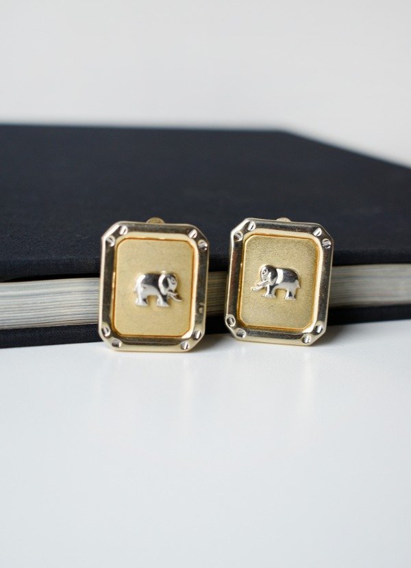 Producto - Aritos clip figura de elefantes