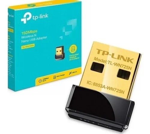 Producto - Receptor Wi-Fi Tp-Link TL-WN725N Nano USB