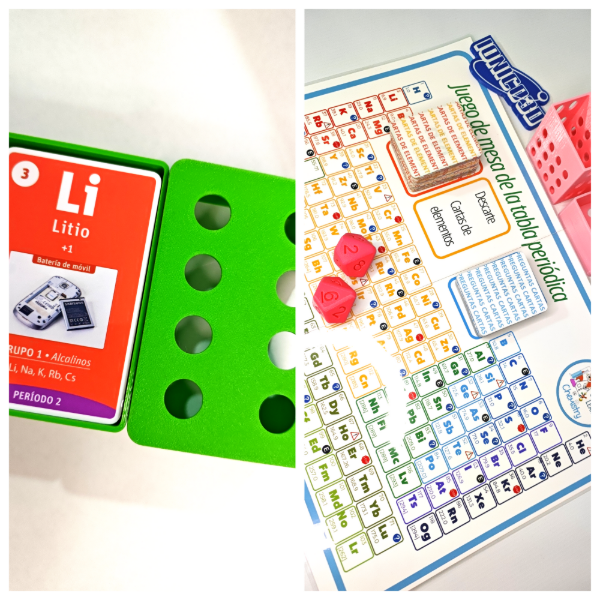 Producto - COMBO: CARTAS + JUEGO DE MESA DE TABLA PERIÓDICA