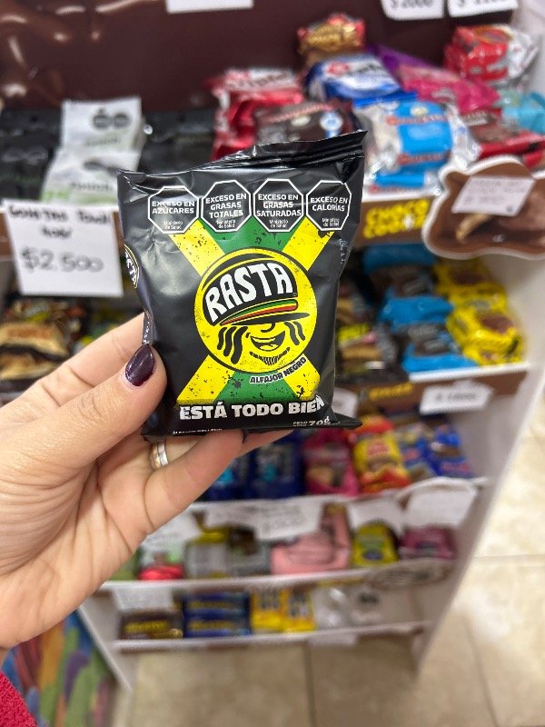 Producto - ALFAJOR RASTA NEGRO 70GR