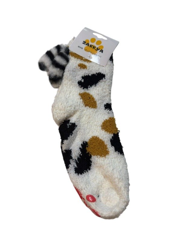 Producto - Medias de Gato con colita y antideslizante Manchitas