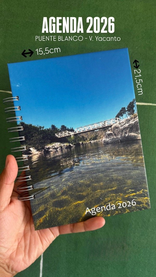 Producto - AGENDA 2026 - PUENTE BLANCO