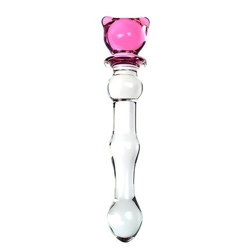 Producto - Glass Dildo Glass Teddy - CHICO