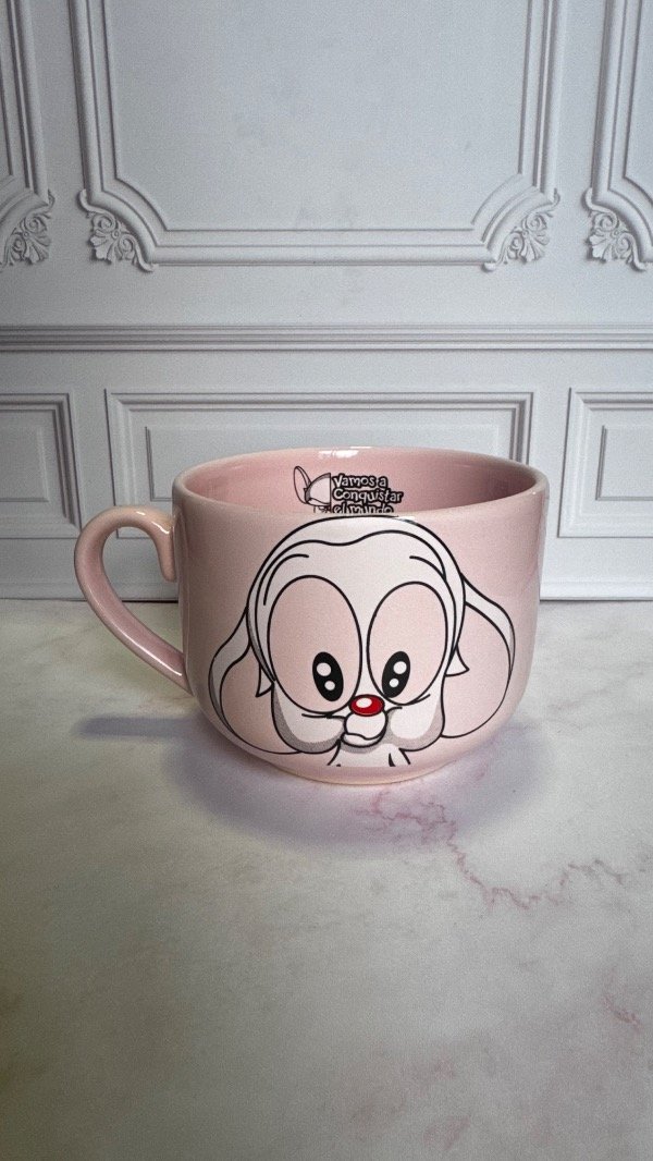 Producto - Tazon rosa 600cc - PINKY Y CEREBRO