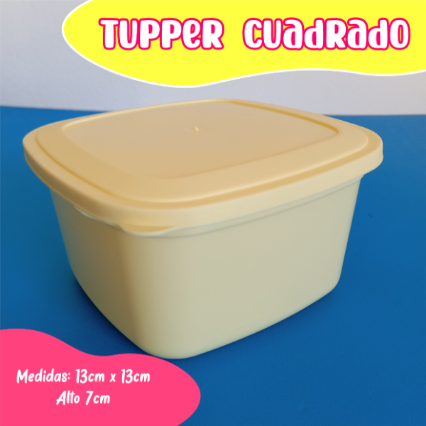 Producto - Tupper Cuadrado
