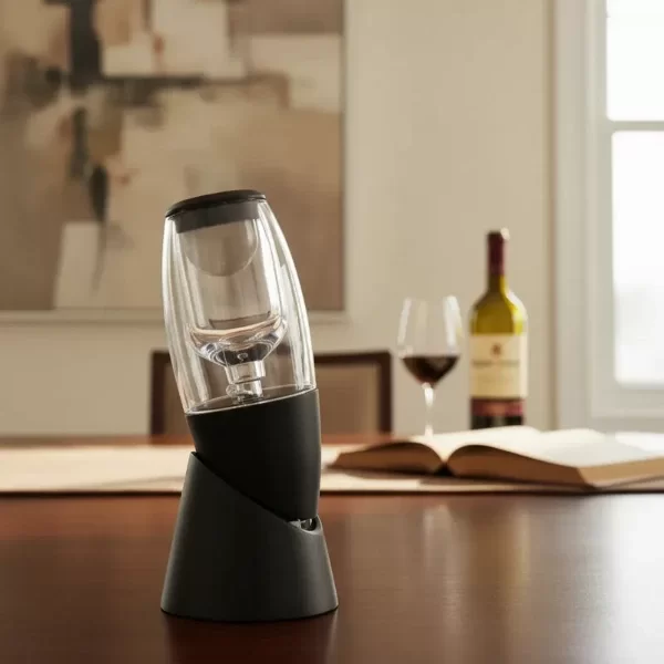 Producto - Aireador Oxigenador Decantador De Vino Decanter Con Base