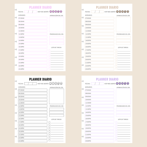 Producto - Planner Diario X30