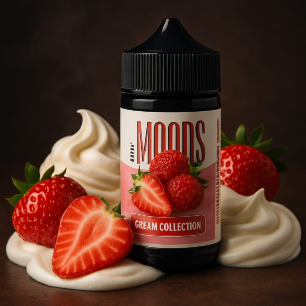 Producto - CREAM COLLECTION - STRAWBERRY AND CREAM - 60 ml - 3 Nico