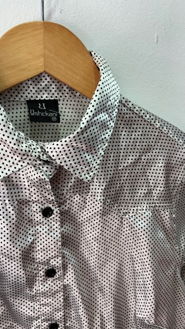Producto - Camisa Seda lunares