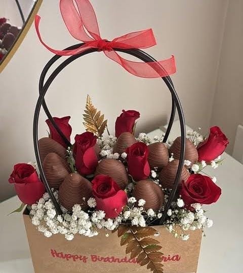 Producto - Bag frutillas con chocolate