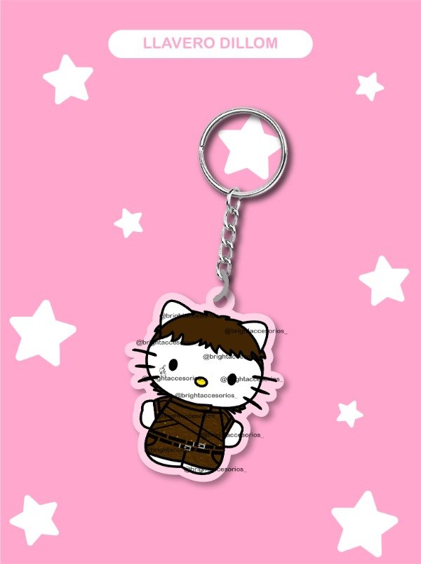 Producto - Llavero Kitty Dillom Por Cesarea
