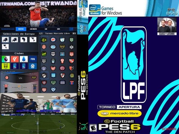 Producto - PES 6 DEN PATCH APERTURA 2026 ARGENTINO TORNEO MERCADO LIBRE