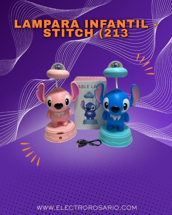 Producto - LAMPARA INFANTIL - STITCH (213)