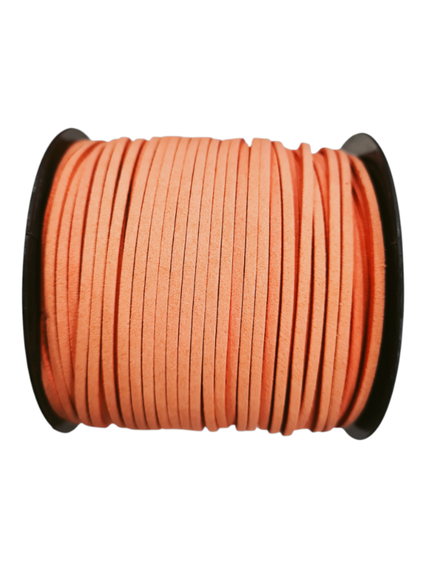 Producto - HILO DE GAMUZA NARANJA PASTEL