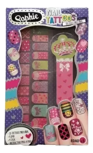 Producto - Sophie Nail Tattoos Decora Tus Uñas (corona)