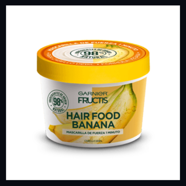 Producto - FRUCTIS MASCARA CAPILAR HAIR FOOD BANANA