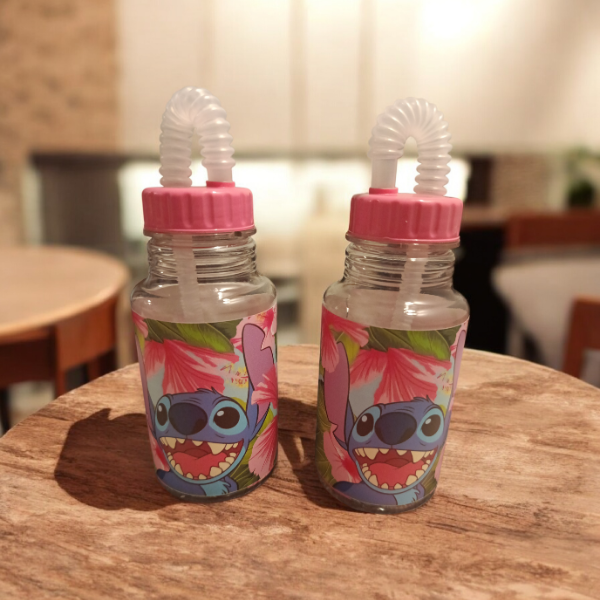 Producto - Botella con sorbete stich