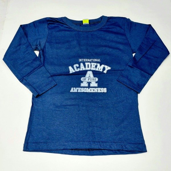 Producto - Camiseta niño talle 8 azul