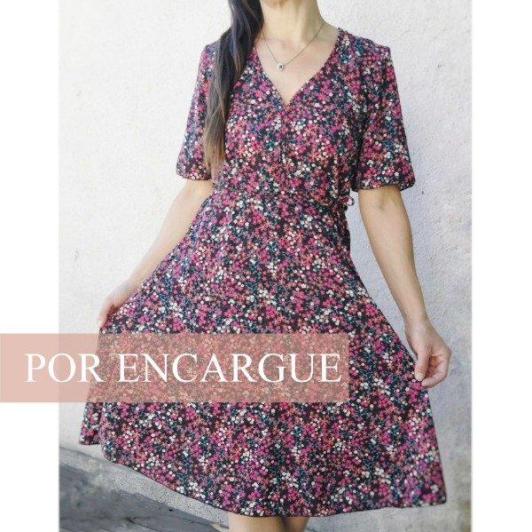 Producto - VESTIDO JANE Crepé Liberty
