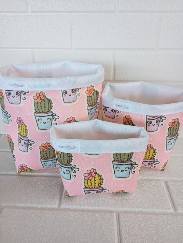 Producto - Combo Cestos Impermeables Cactus