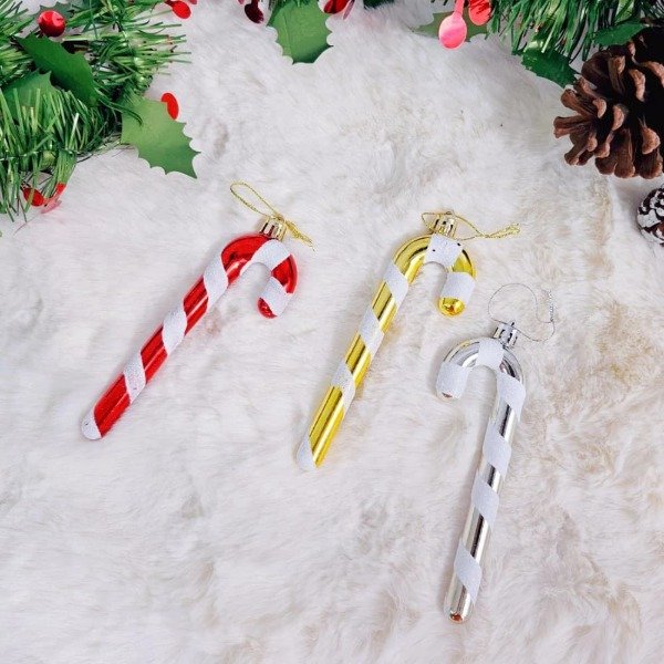 Producto - Pack x4 bastones navideños