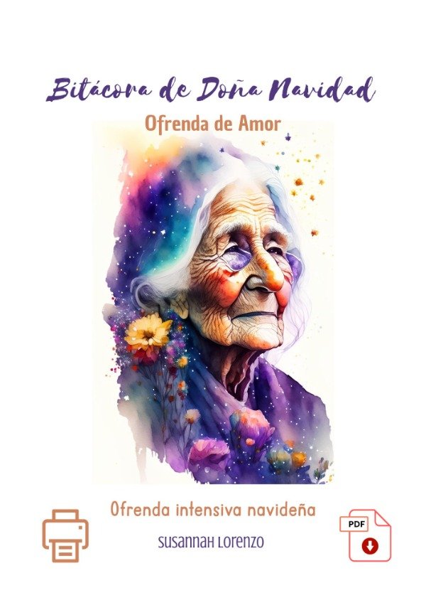 Producto - Bitácora de Doña Navidad - Ofrenda Intensiva - Imprimible