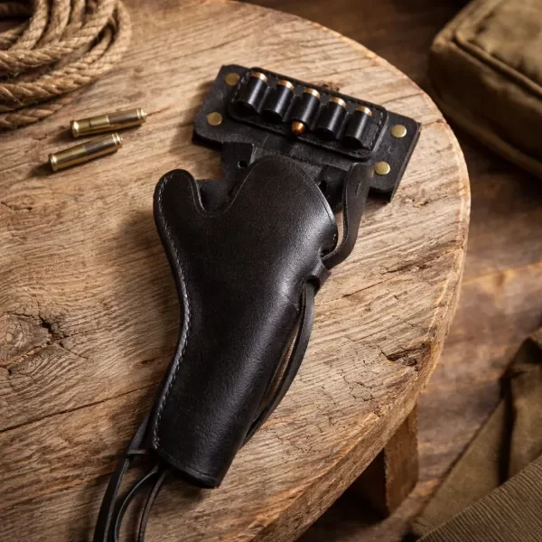Producto - Funda revolver 38 con porta munición
